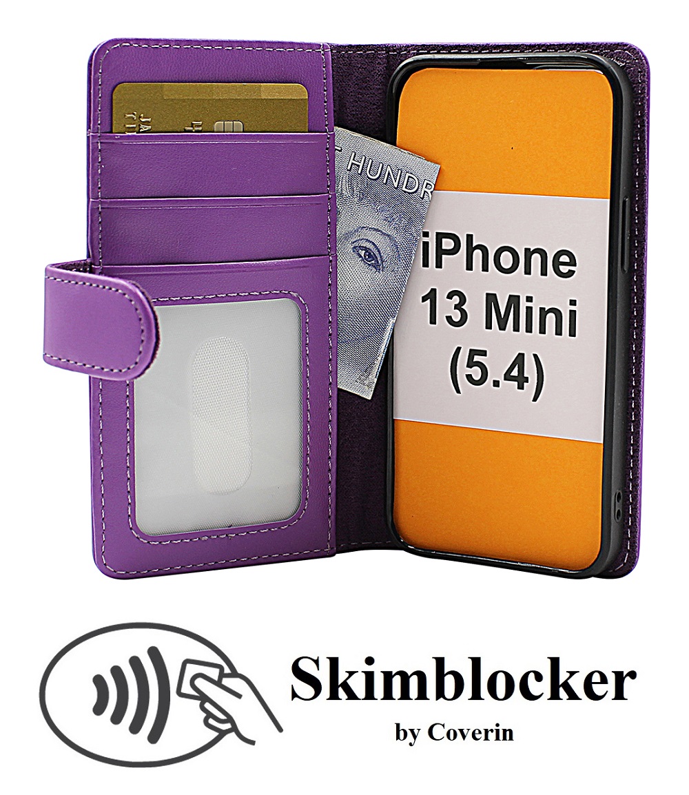 Product Image for Skimblocker Plånboksfodral iPhone 13 Mini (5.4)