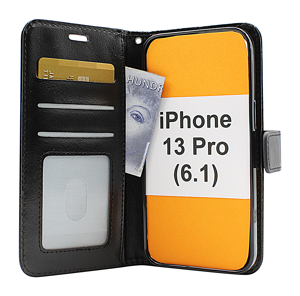 billigamobilskydd.seCrazy Horse Wallet iPhone 13 Pro (6.1)