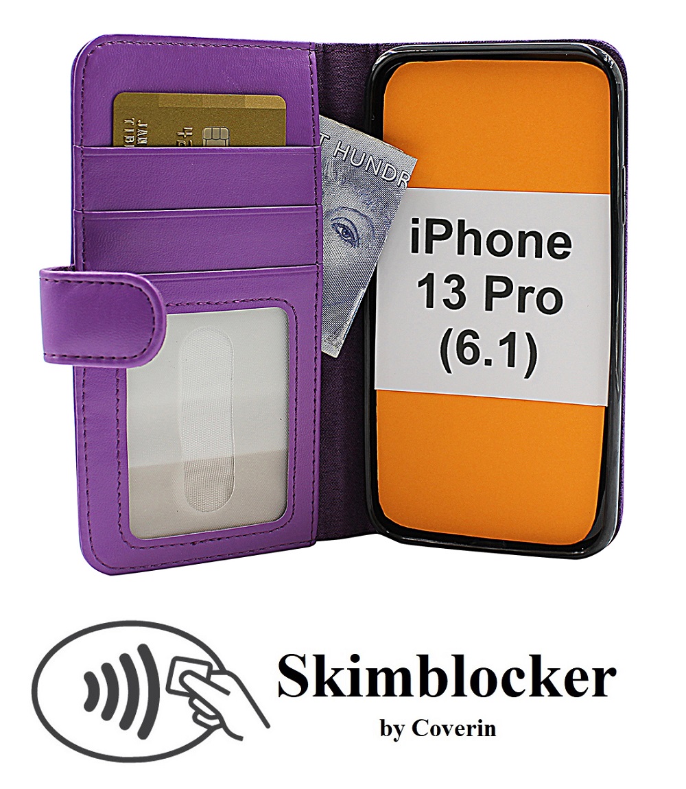 Product Image for Skimblocker Plånboksfodral iPhone 13 Pro (6.1)
