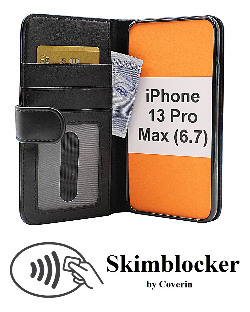 CoverInSkimblocker Plnboksfodral iPhone 13 Pro Max (6.7)