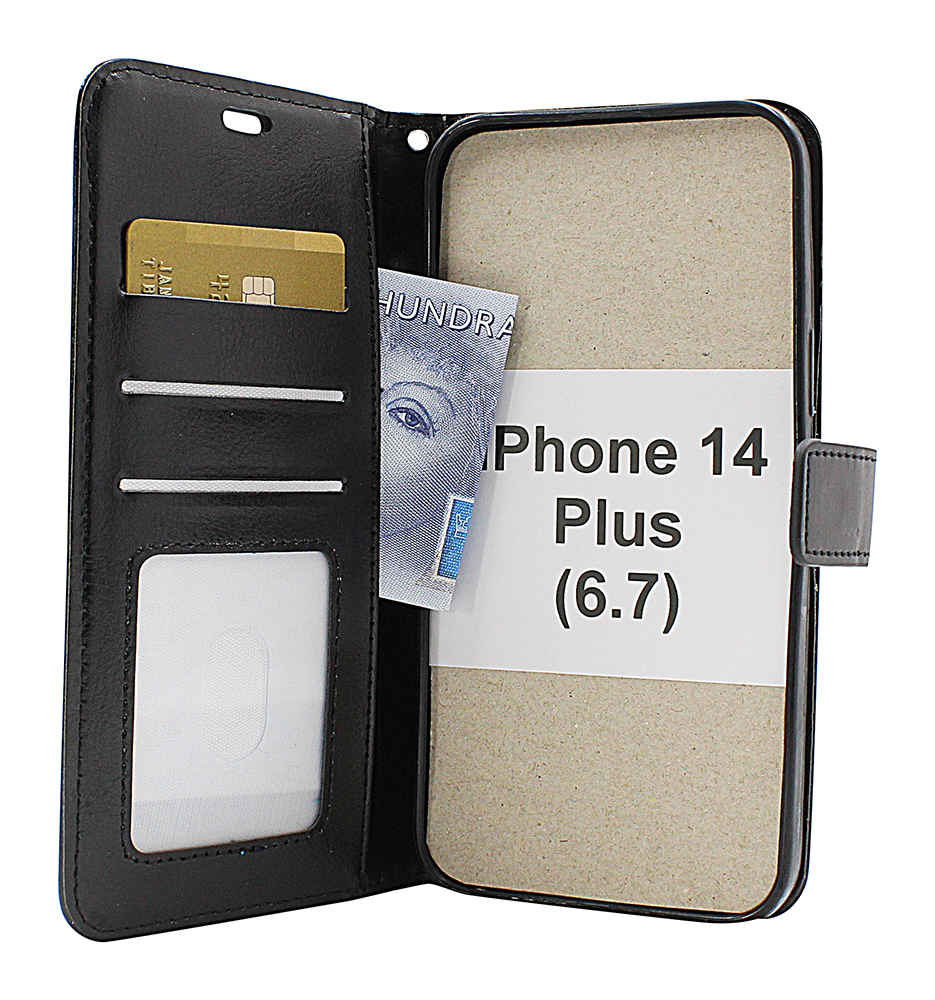 billigamobilskydd.seCrazy Horse Wallet iPhone 14 Plus (6.7)