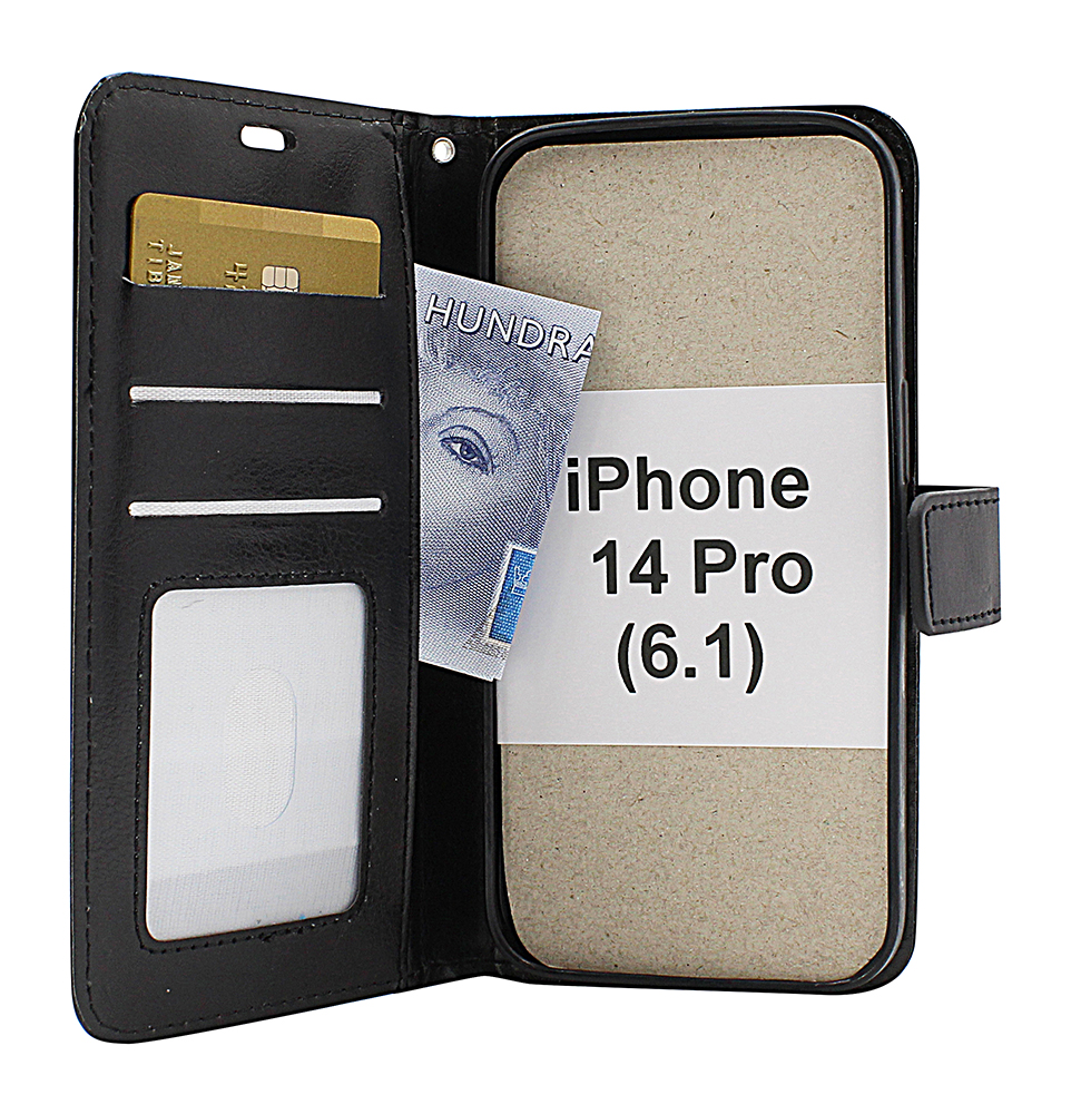 billigamobilskydd.seCrazy Horse Wallet iPhone 14 Pro (6.1)