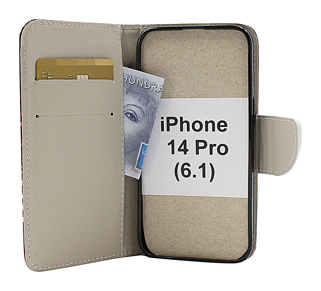 billigamobilskydd.seDesignwallet iPhone 14 Pro (6.1)