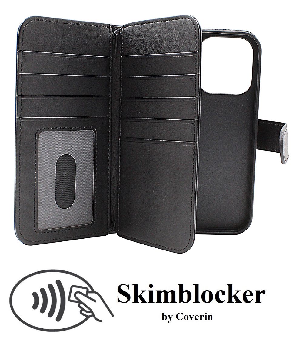 CoverInSkimblocker XL Magnet Fodral iPhone 14 Pro (6.1)