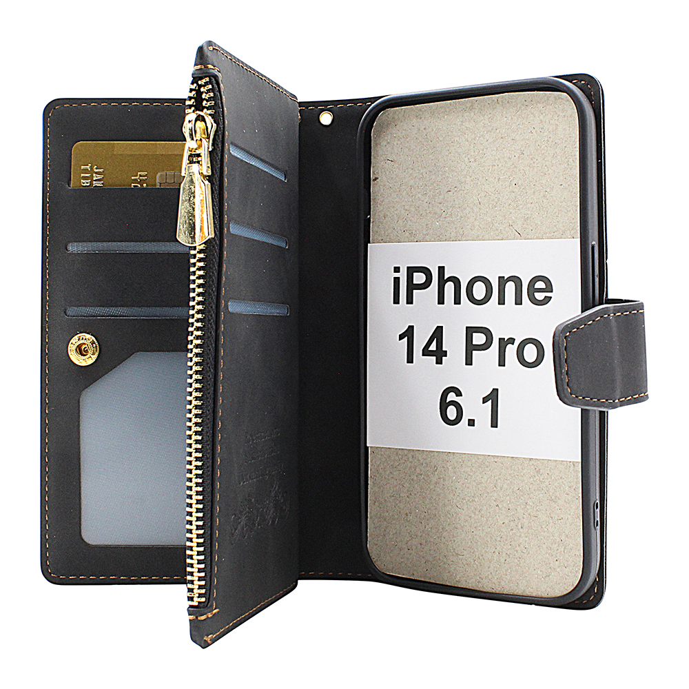 billigamobilskydd.seXL Standcase Lyxfodral iPhone 14 Pro (6.1)