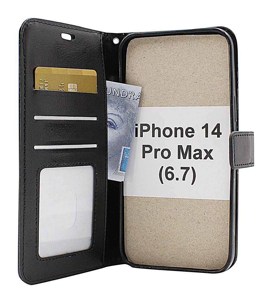 billigamobilskydd.seCrazy Horse Wallet iPhone 14 Pro Max (6.7)