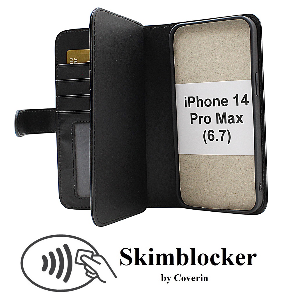 CoverInSkimblocker XL Wallet iPhone 14 Pro Max (6.7)