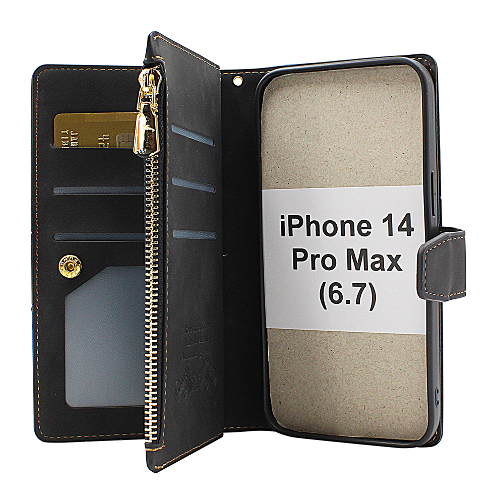 billigamobilskydd.seXL Standcase Lyxfodral iPhone 14 Pro Max (6.7)