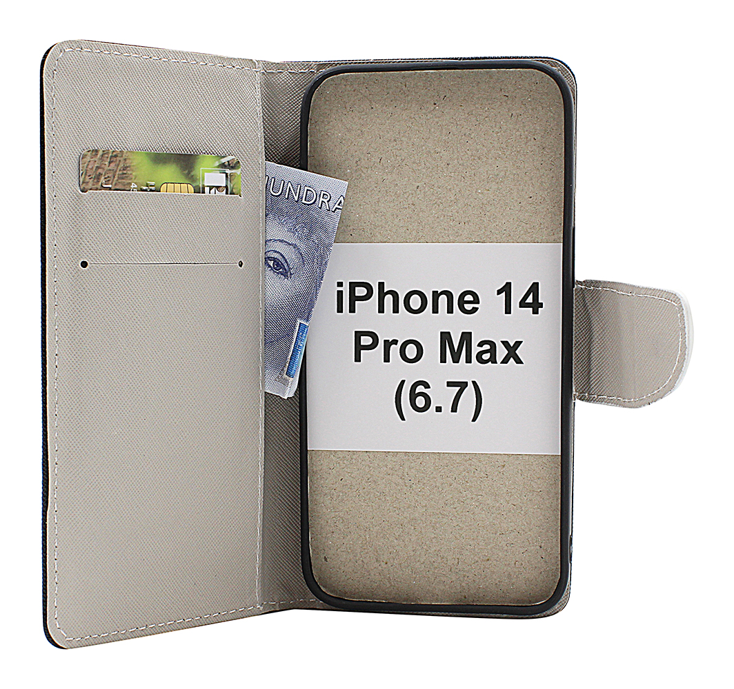 billigamobilskydd.seDesignwallet iPhone 14 Pro Max (6.7)