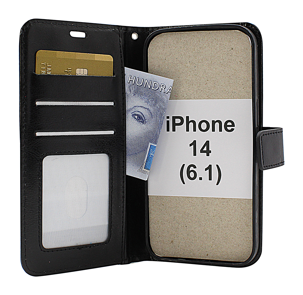billigamobilskydd.seCrazy Horse Wallet iPhone 14 (6.1)
