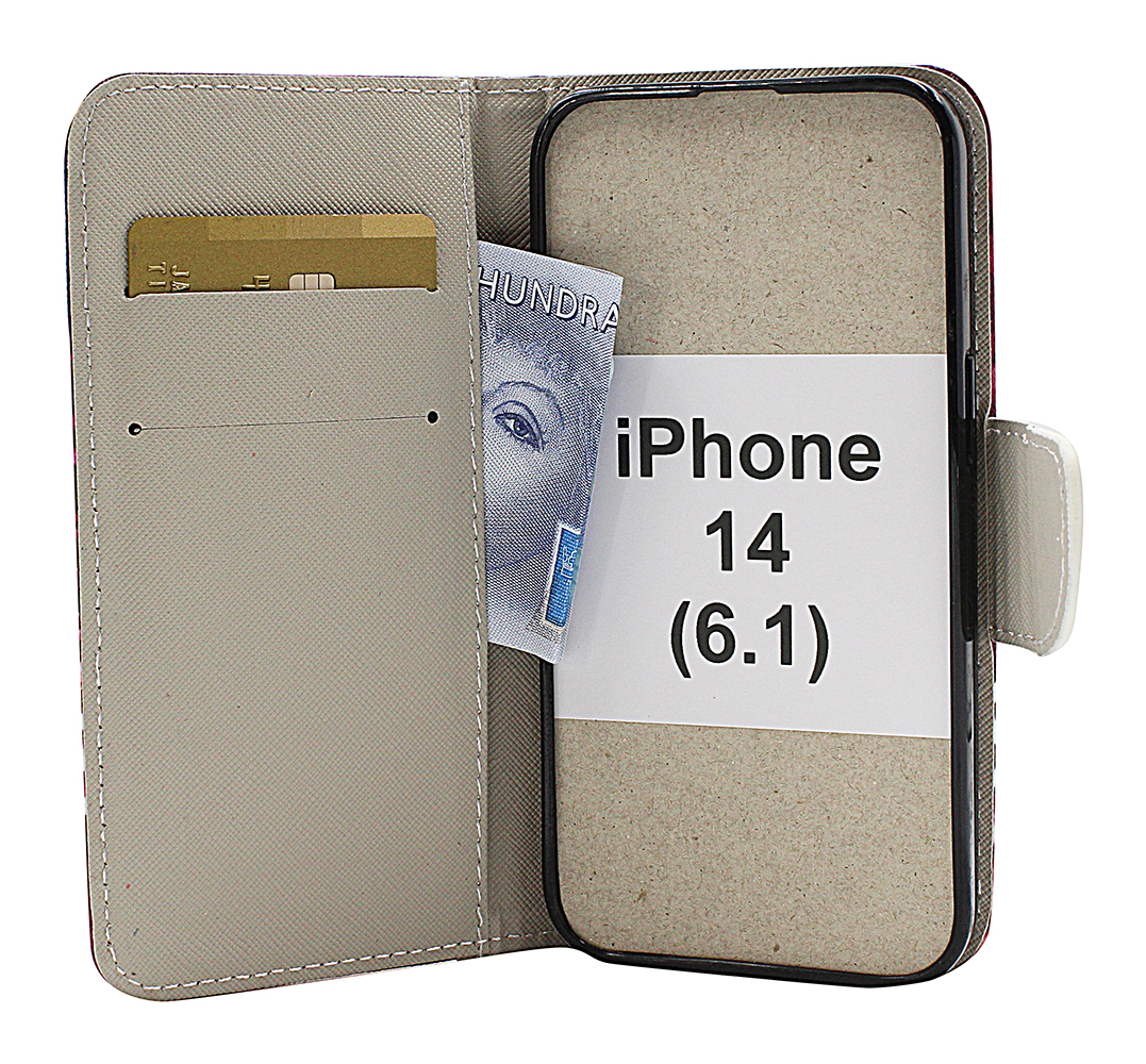 billigamobilskydd.seDesignwallet iPhone 14 (6.1)