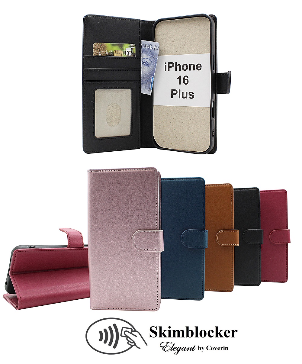 Product Image for Skimblocker iPhone 16 Plus Plånboksfodral