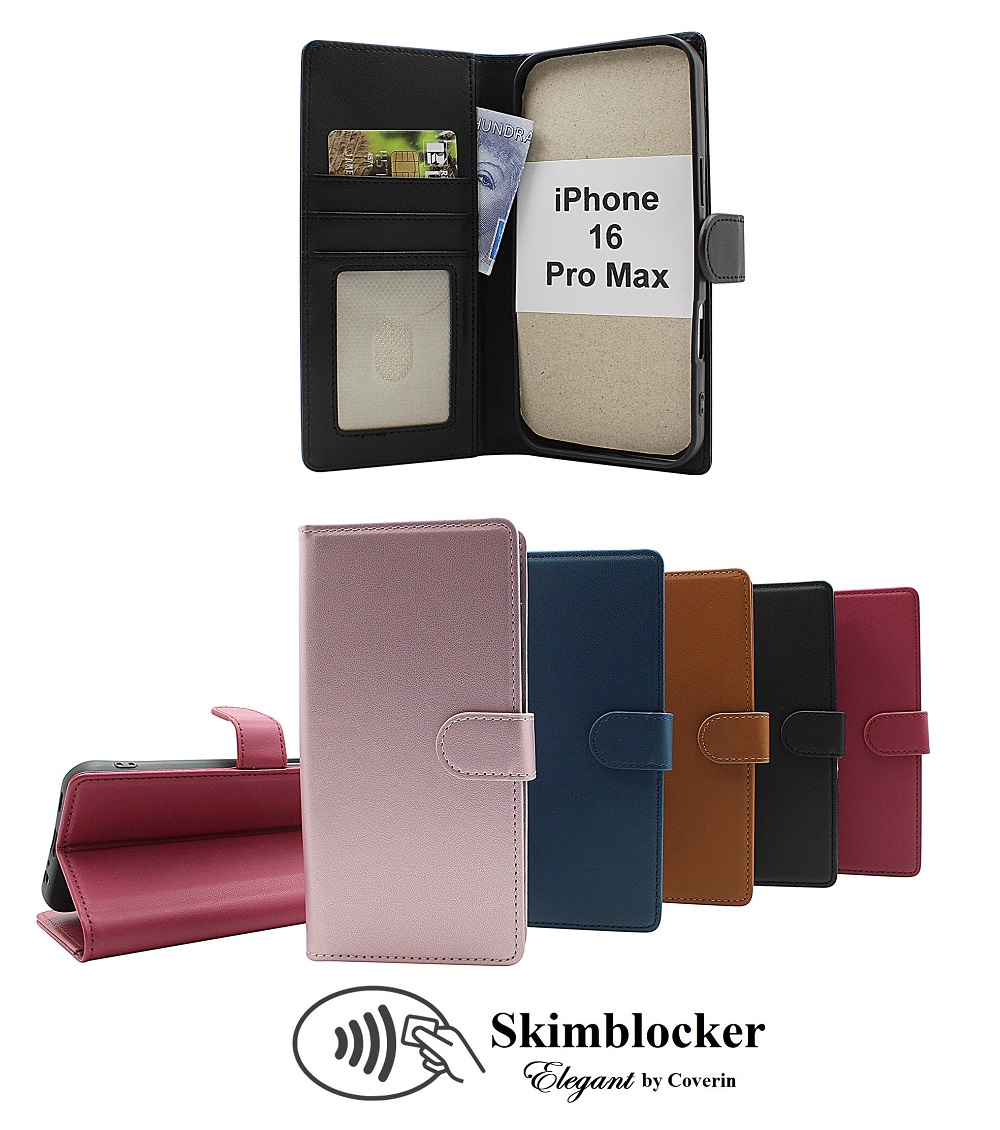 Product Image for Skimblocker iPhone 16 Pro Max Plånboksfodral