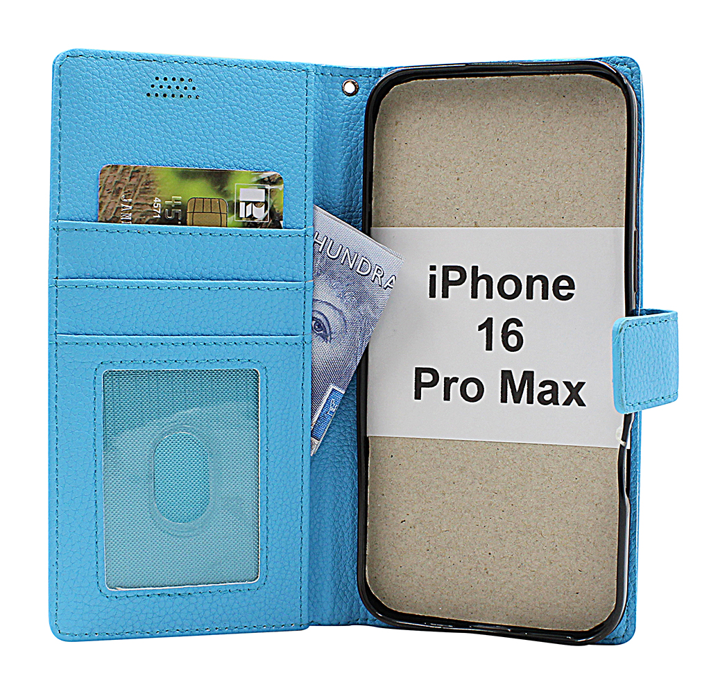 Product Image for New Standcase iPhone 16 Pro Max Plånboksfodral