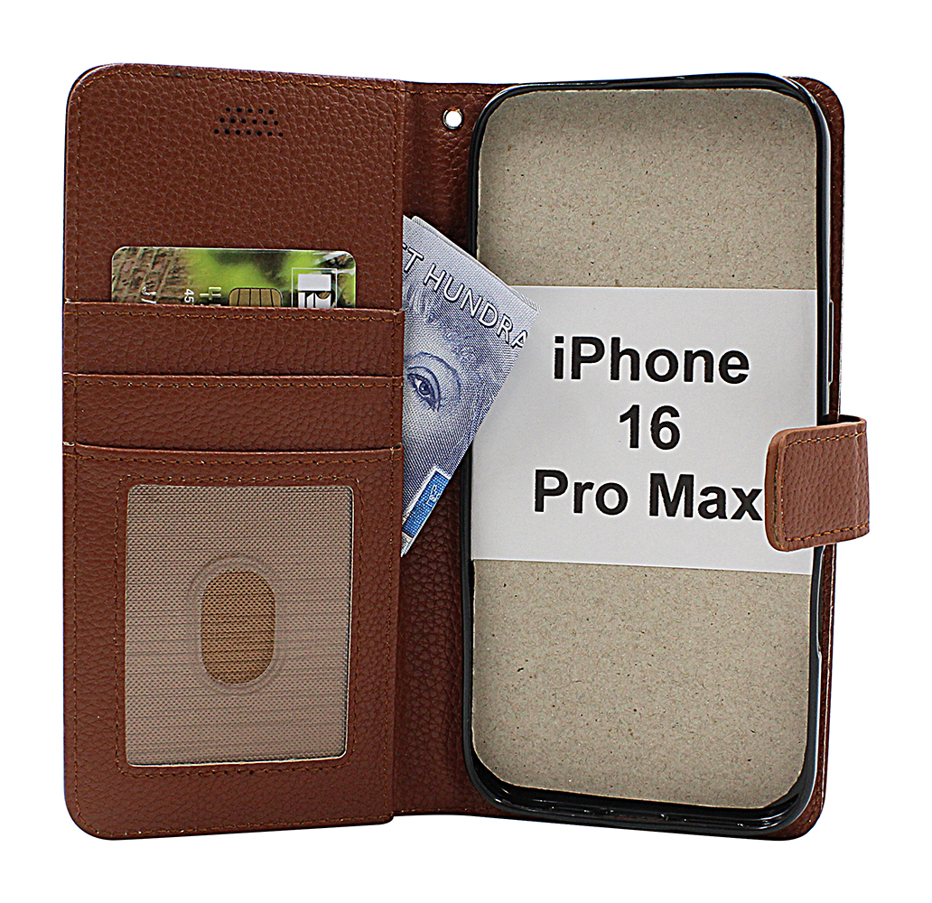 Product Image for New Standcase iPhone 16 Pro Max Plånboksfodral