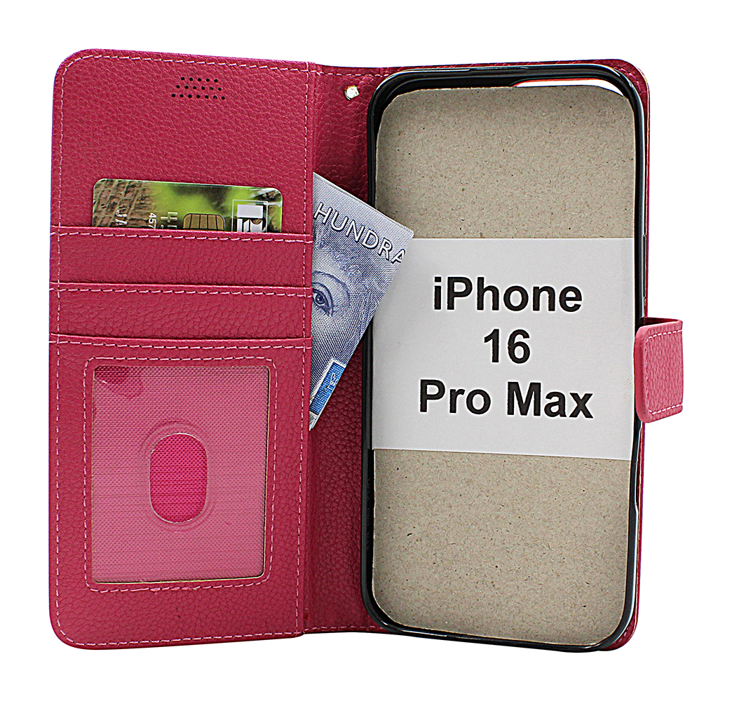Product Image for New Standcase iPhone 16 Pro Max Plånboksfodral