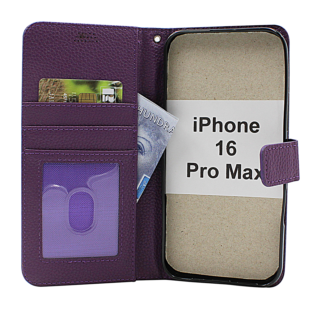 Product Image for New Standcase iPhone 16 Pro Max Plånboksfodral