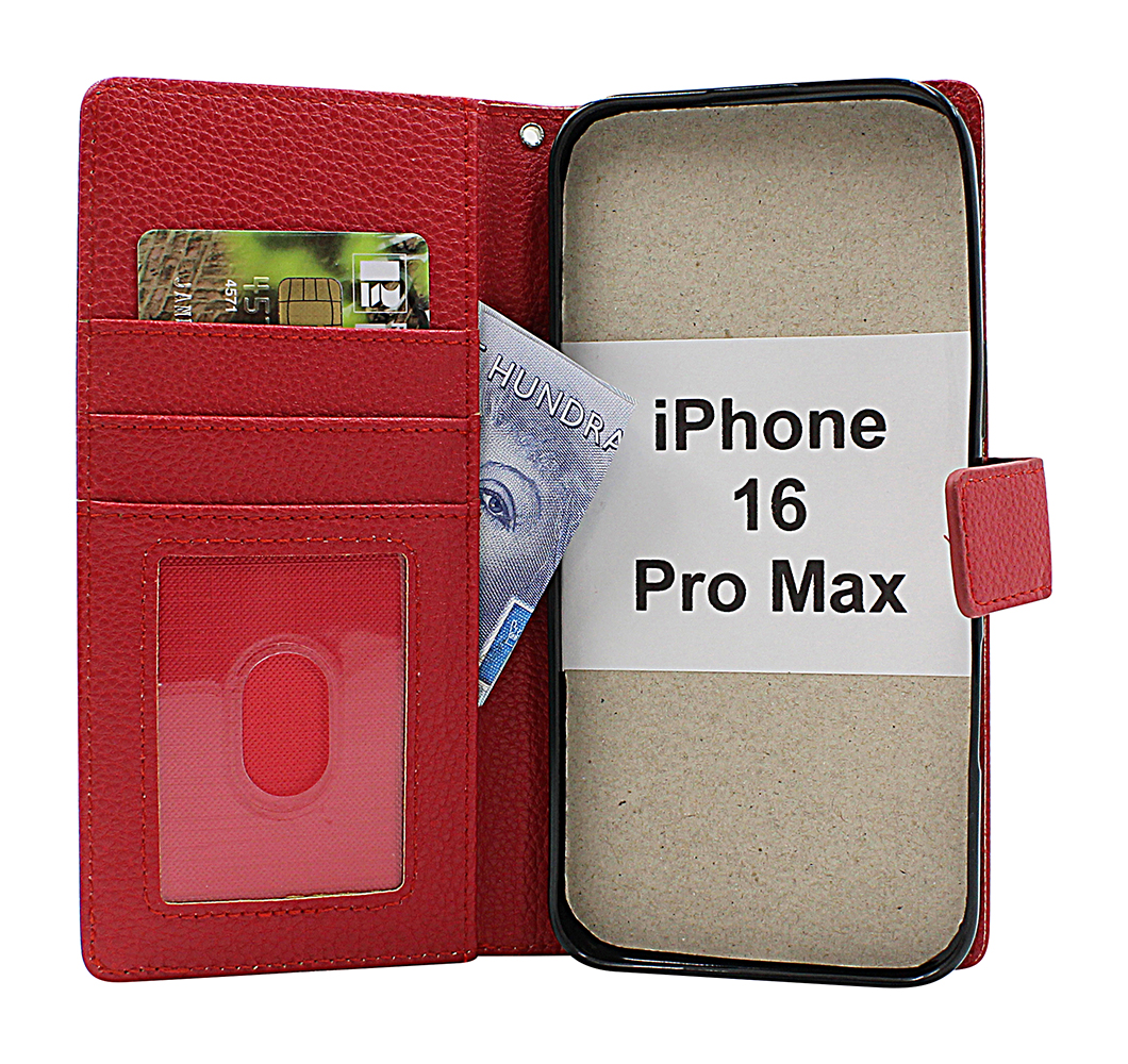 Product Image for New Standcase iPhone 16 Pro Max Plånboksfodral