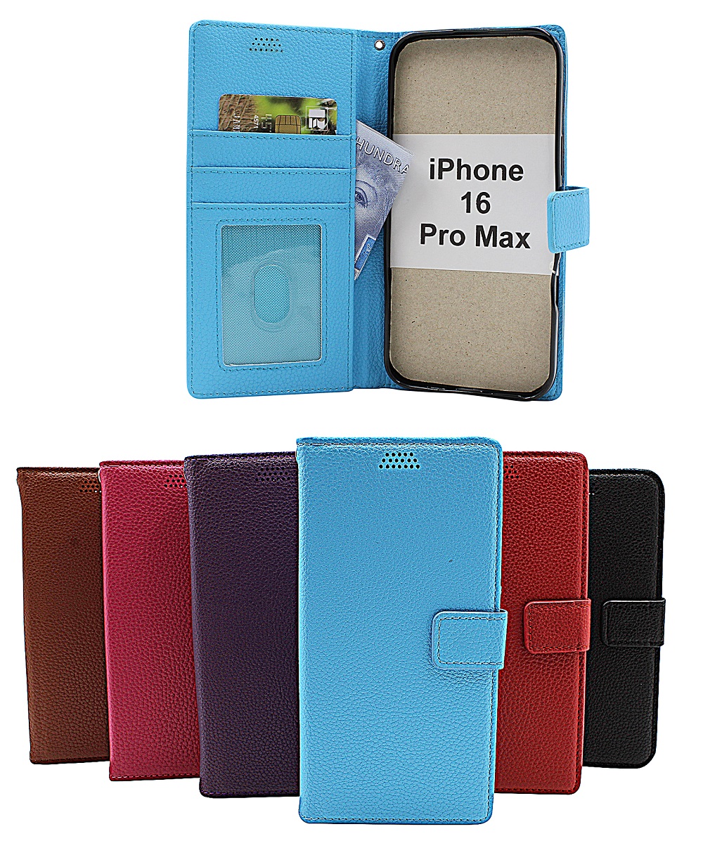 Product Image for New Standcase iPhone 16 Pro Max Plånboksfodral
