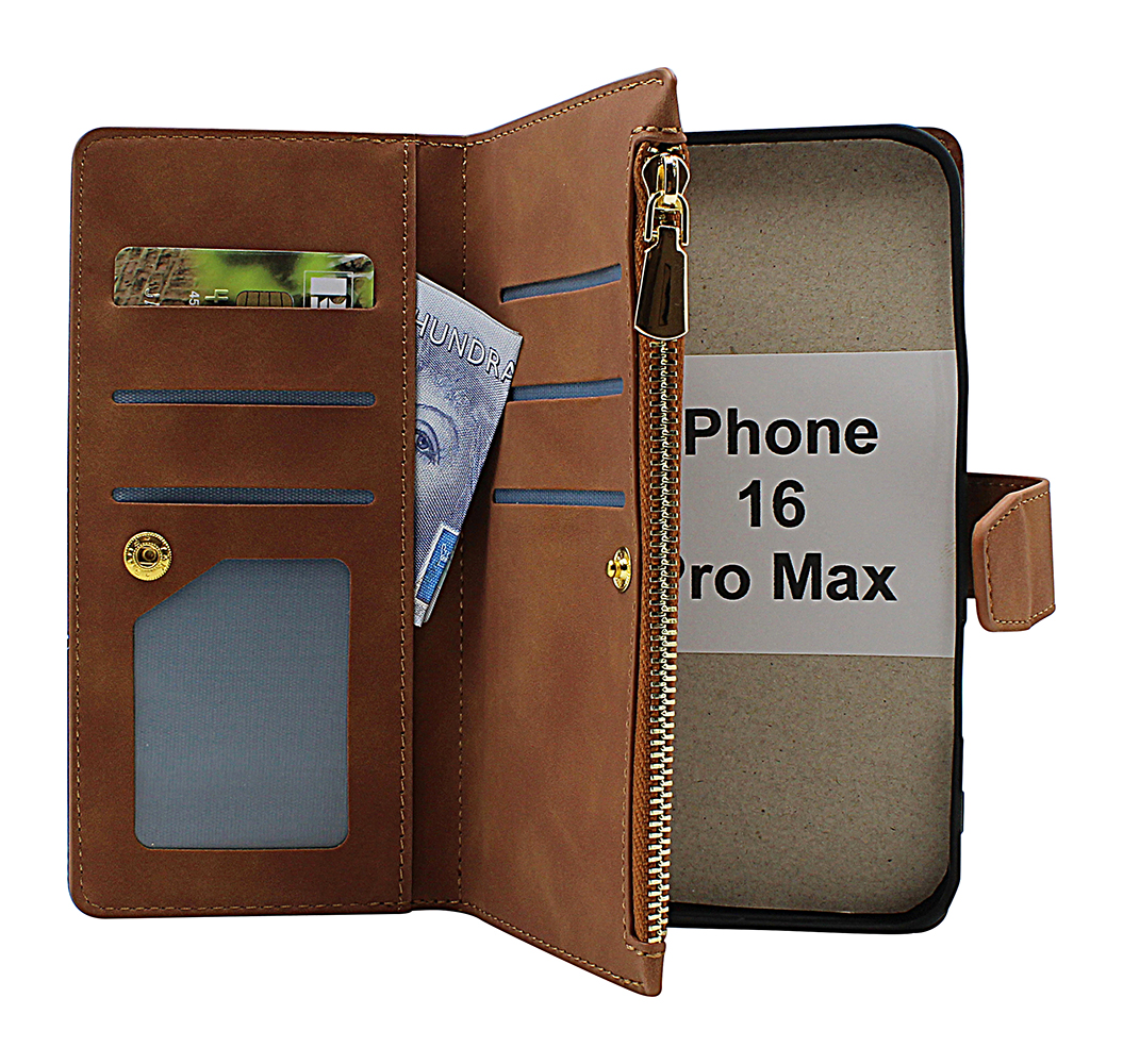 Product Image for XL iPhone 16 Pro Max Lyx Plånboksfodral