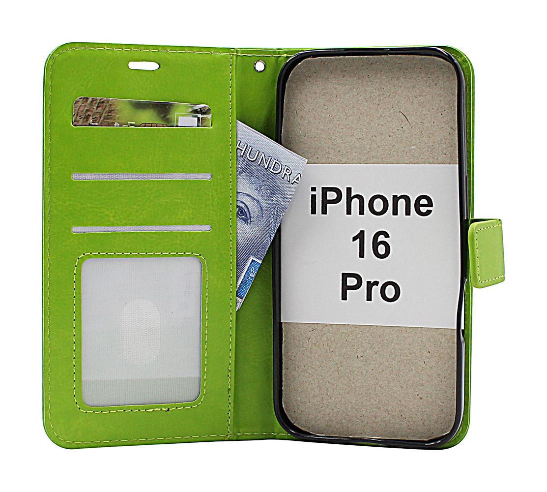 Product Image for Crazy Horse iPhone 16 Pro Plånboksfodral
