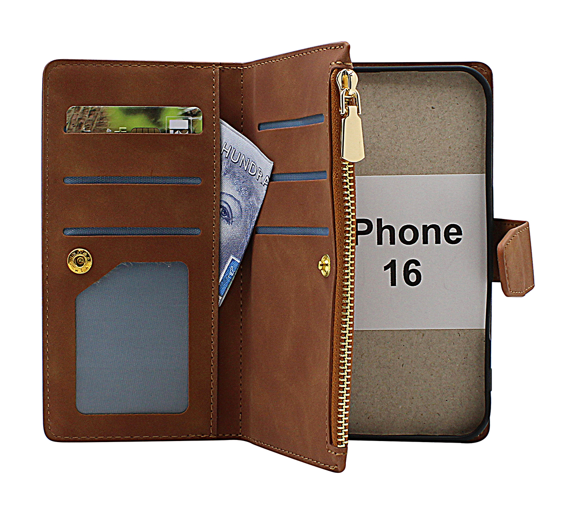 Product Image for XL iPhone 16 Lyx Plånboksfodral