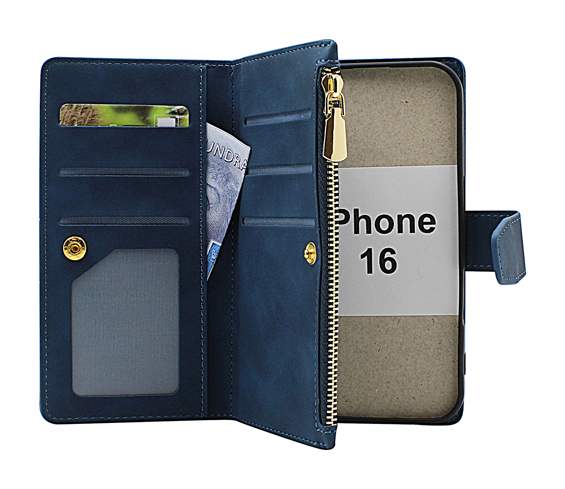 Product Image for XL iPhone 16 Lyx Plånboksfodral