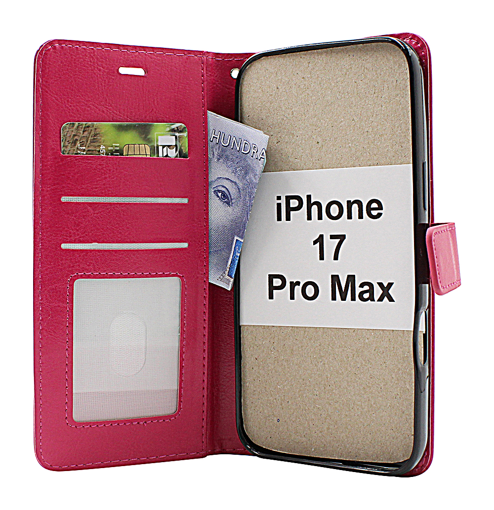 Product Image for Crazy Horse iPhone 17 Pro Max Plånboksfodral