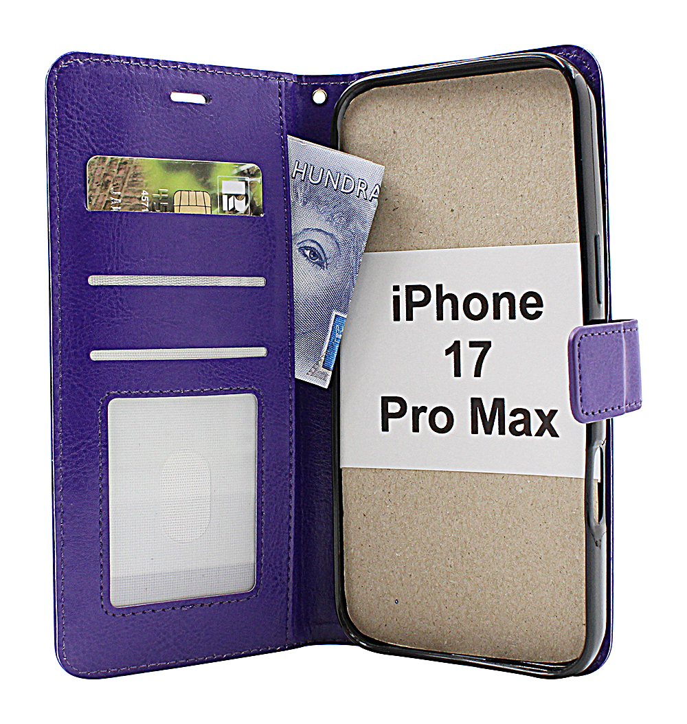 Product Image for Crazy Horse iPhone 17 Pro Max Plånboksfodral