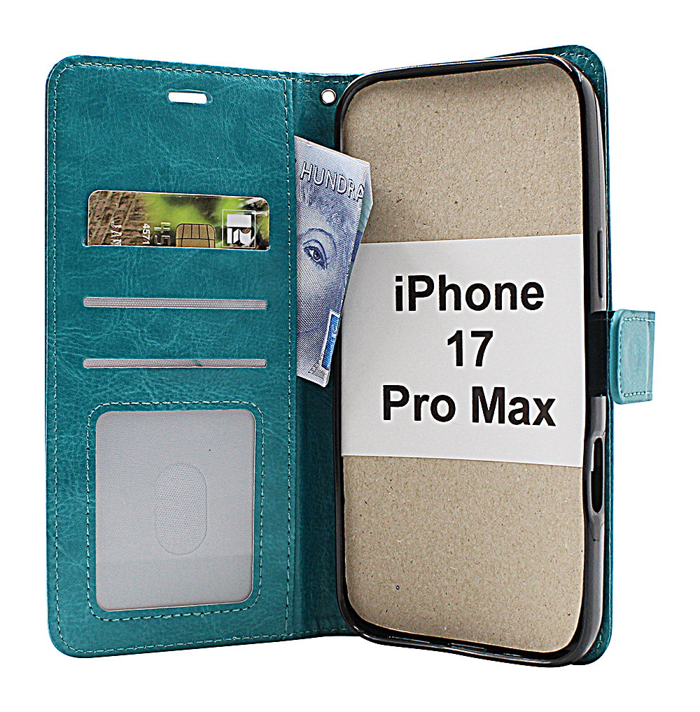 Product Image for Crazy Horse iPhone 17 Pro Max Plånboksfodral