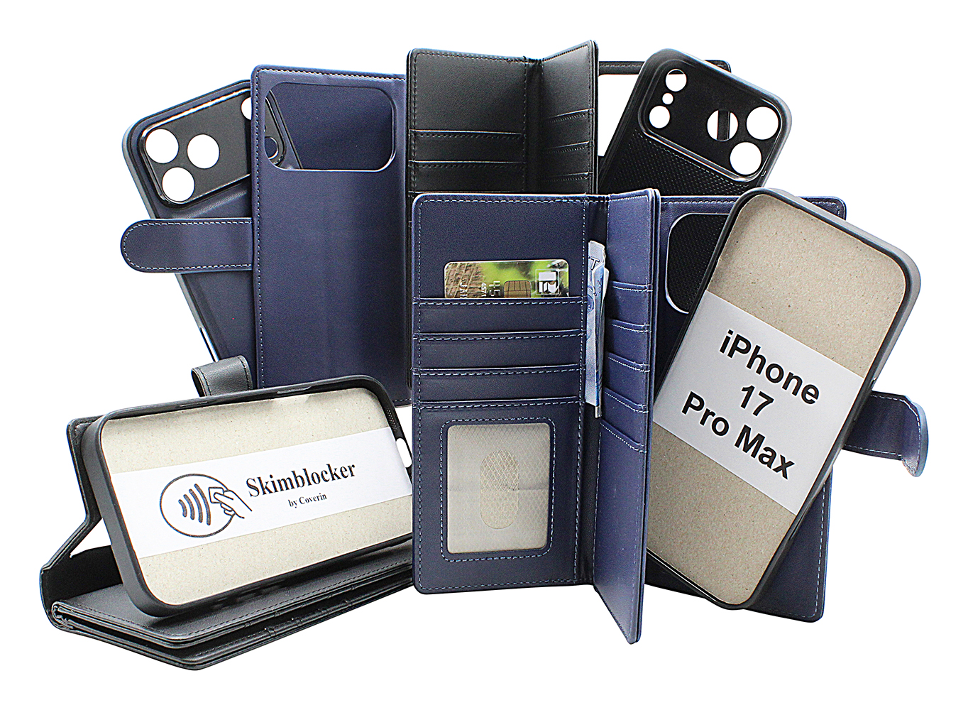 Product Image for Skimblocker iPhone 17 Pro Max XL Magnet Plånboksfodral