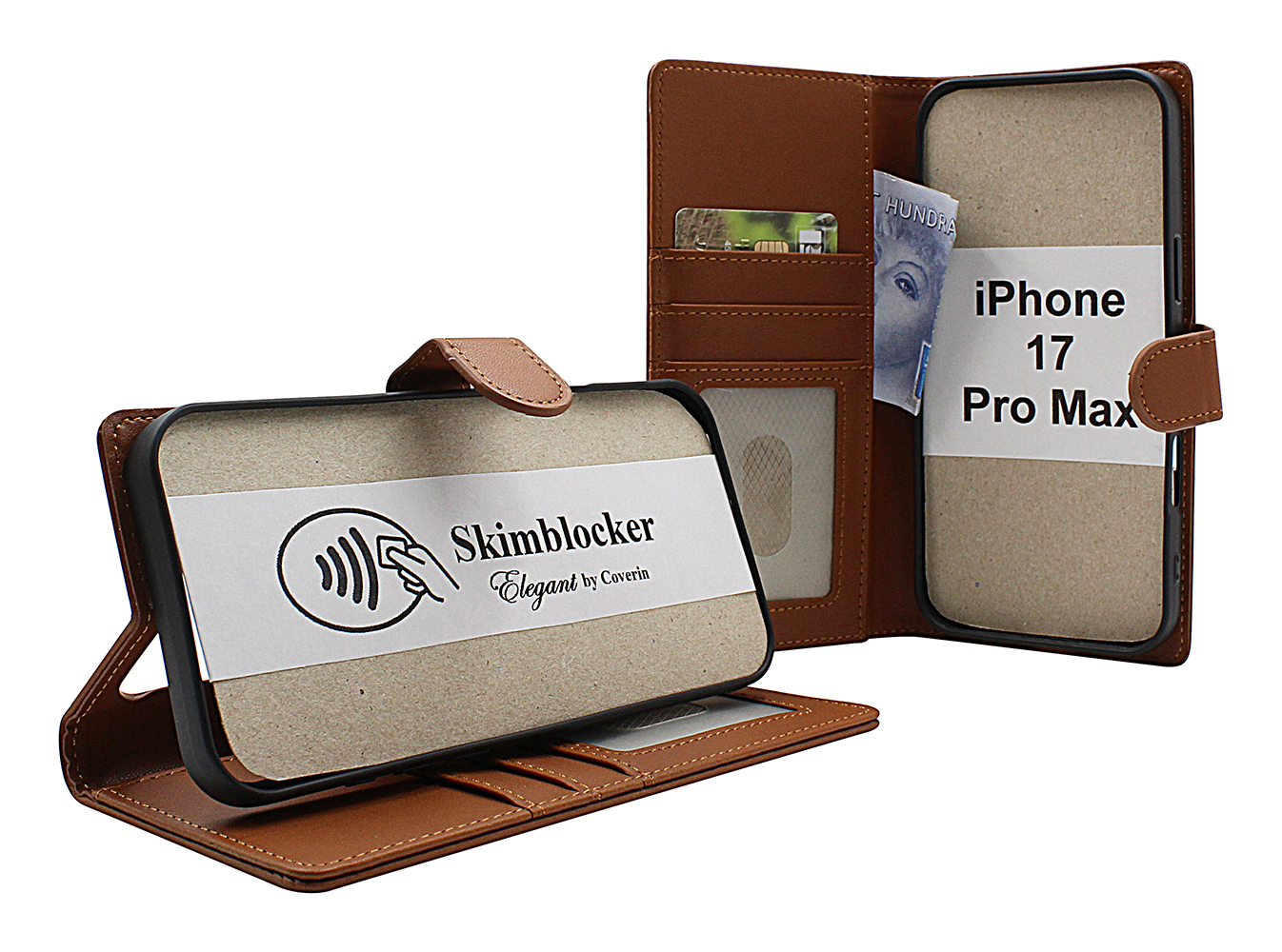 Product Image for Skimblocker iPhone 17 Pro Max Plånboksfodral