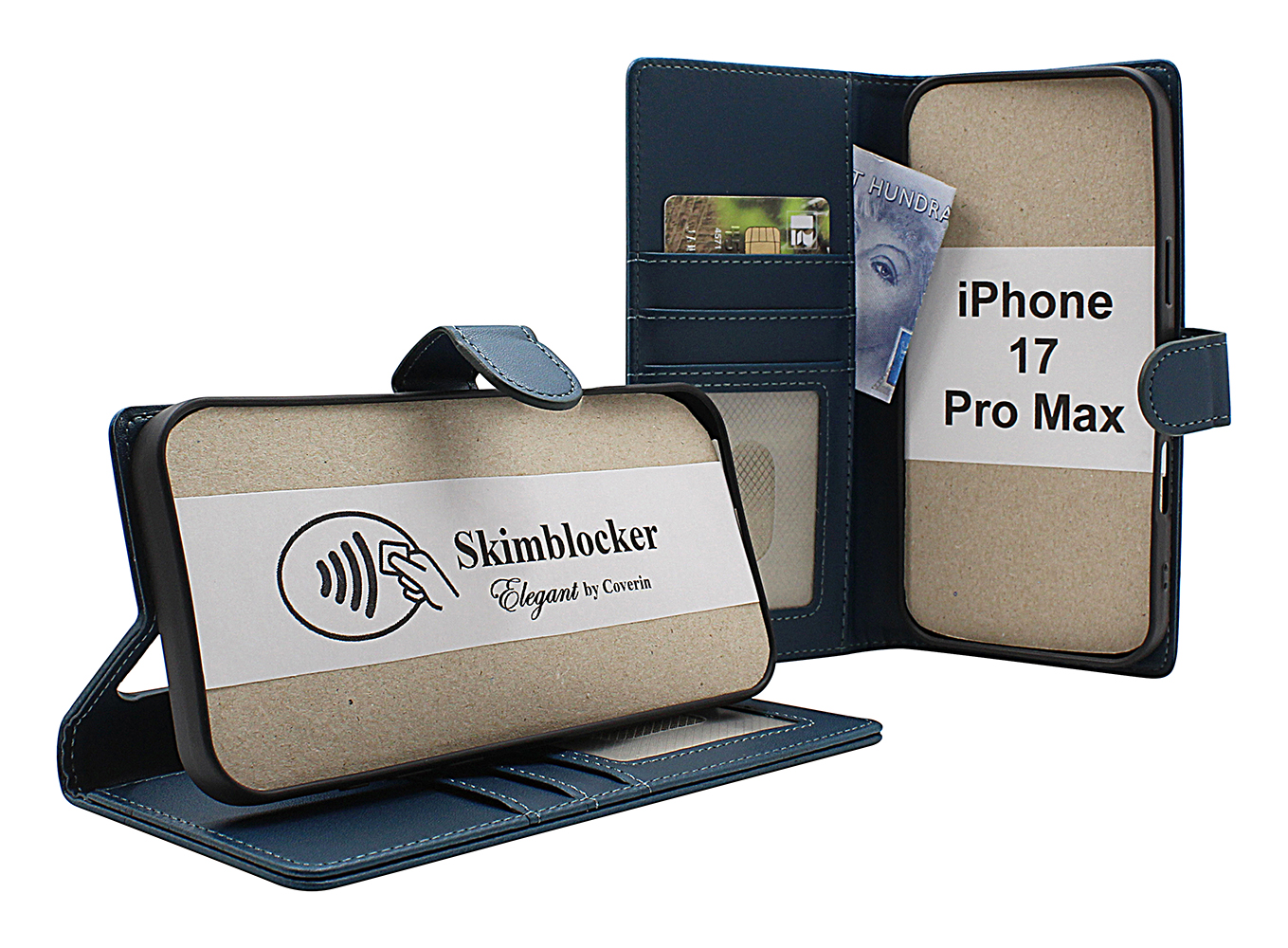 Product Image for Skimblocker iPhone 17 Pro Max Plånboksfodral