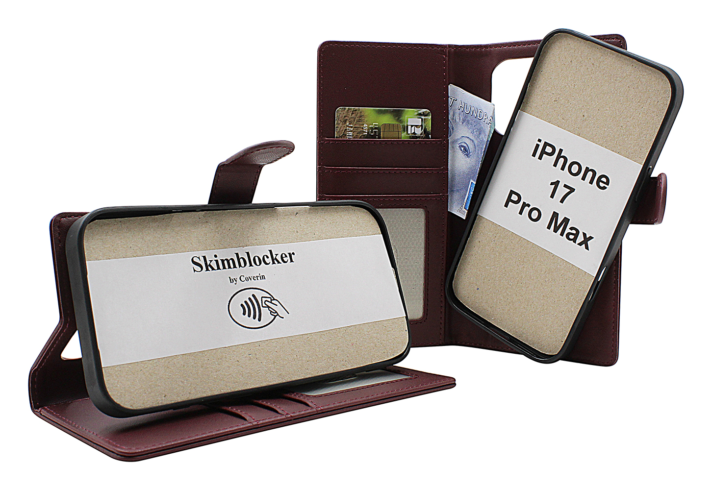 Product Image for Skimblocker iPhone 17 Pro Max Magnet Plånboksfodral