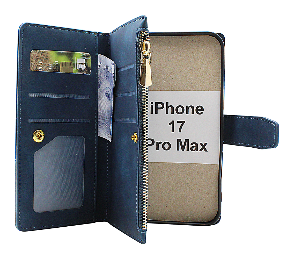 Product Image for XL iPhone 17 Pro Max Lyx Plånboksfodral