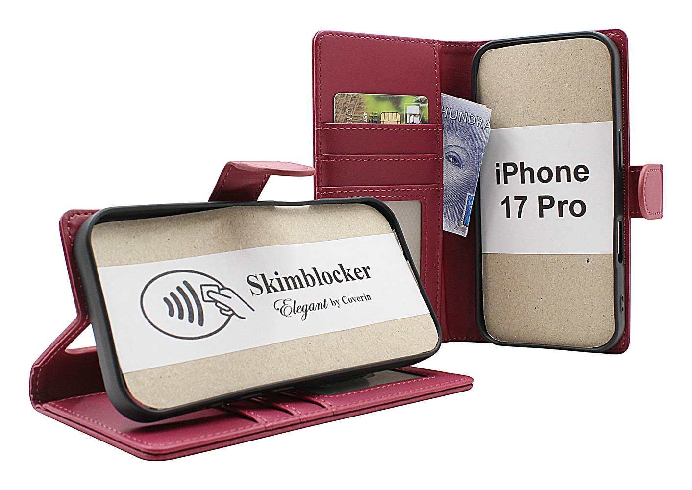 Product Image for Skimblocker iPhone 17 Pro Plånboksfodral