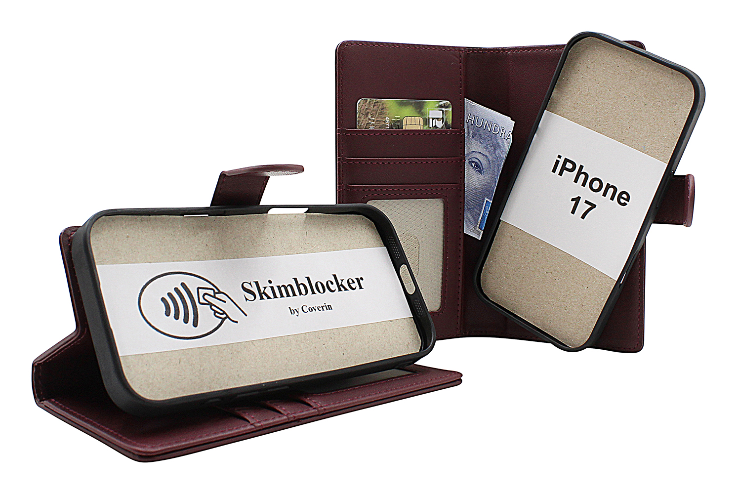 Product Image for Skimblocker iPhone 17 Magnet Plånboksfodral