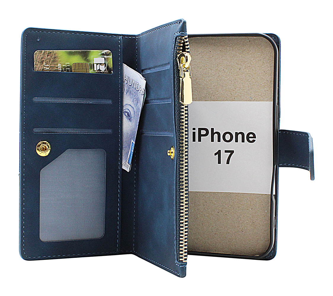 Product Image for XL iPhone 17 Lyx Plånboksfodral