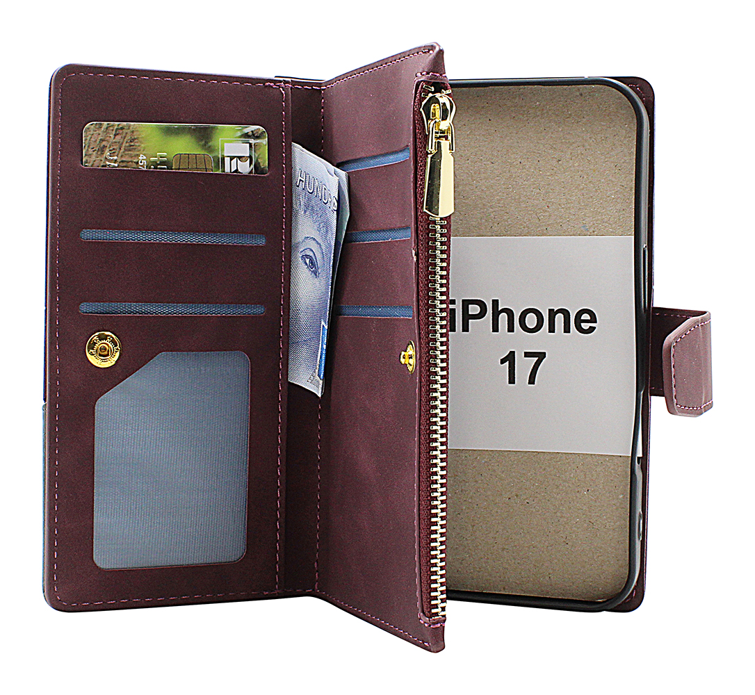 Product Image for XL iPhone 17 Lyx Plånboksfodral