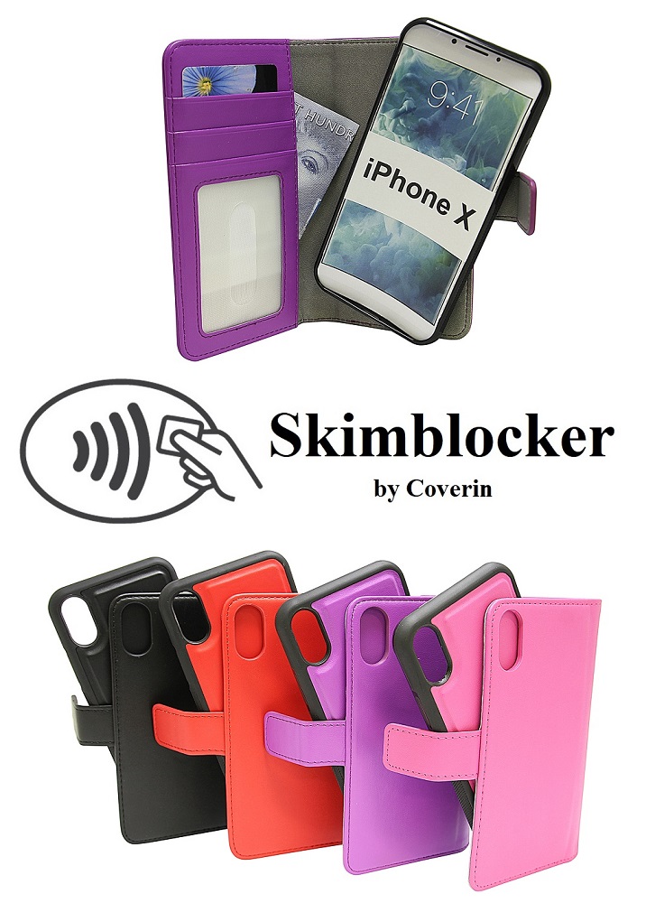 CoverInSkimblocker Magnet Fodral iPhone X/Xs