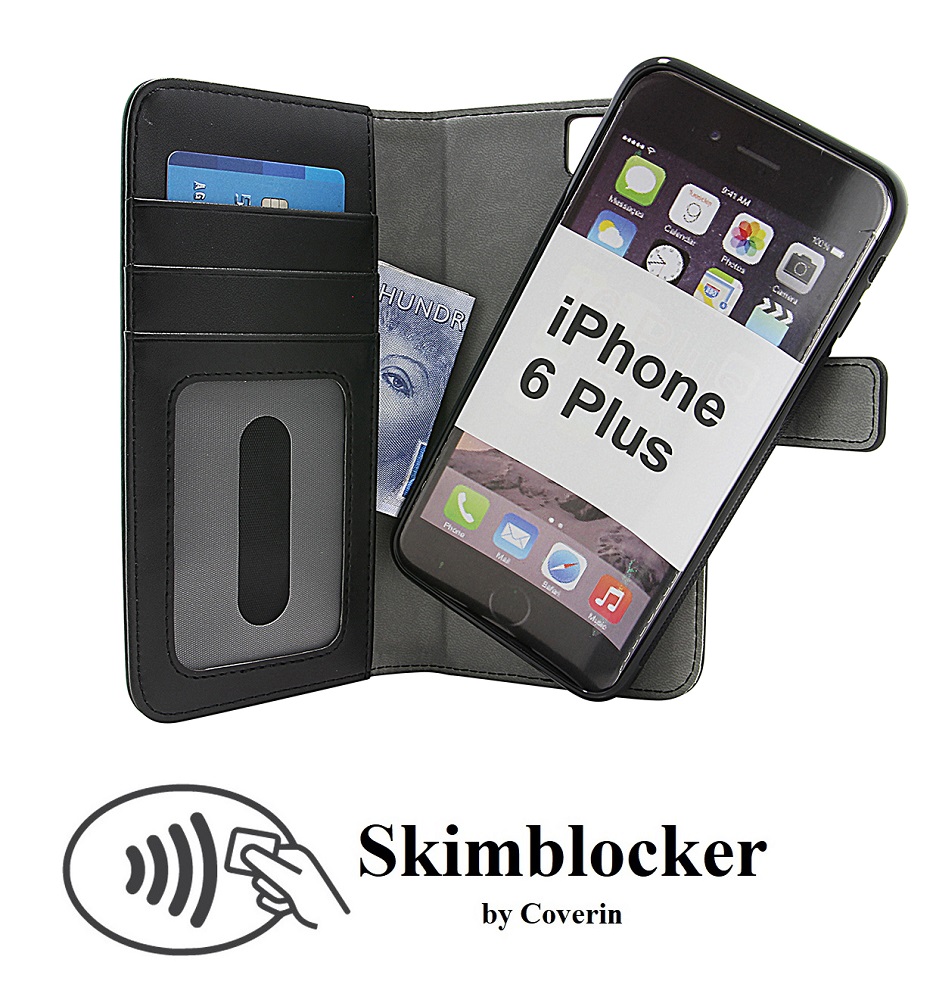 CoverInSkimblocker Magnet Fodral iPhone 6 Plus