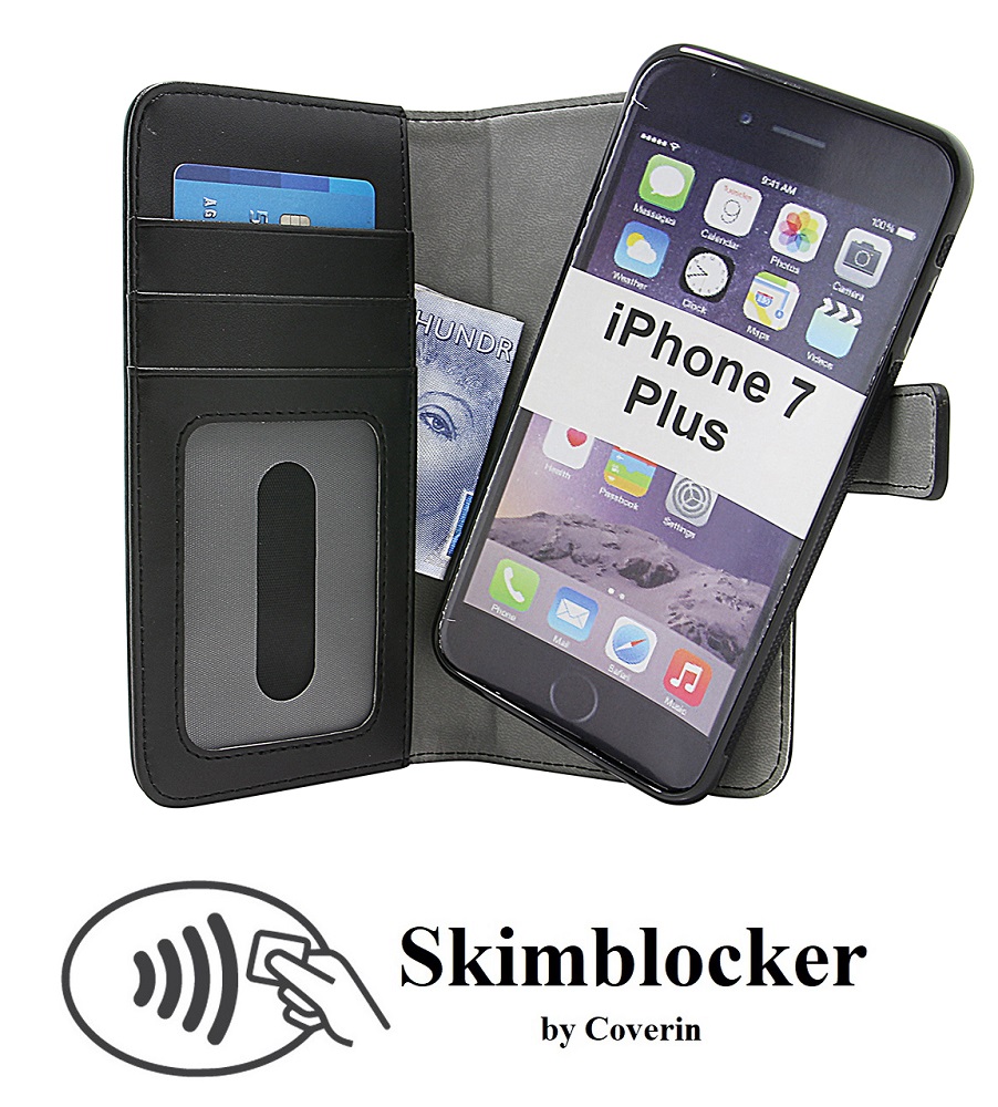 CoverInSkimblocker Magnet Fodral iPhone 7 Plus