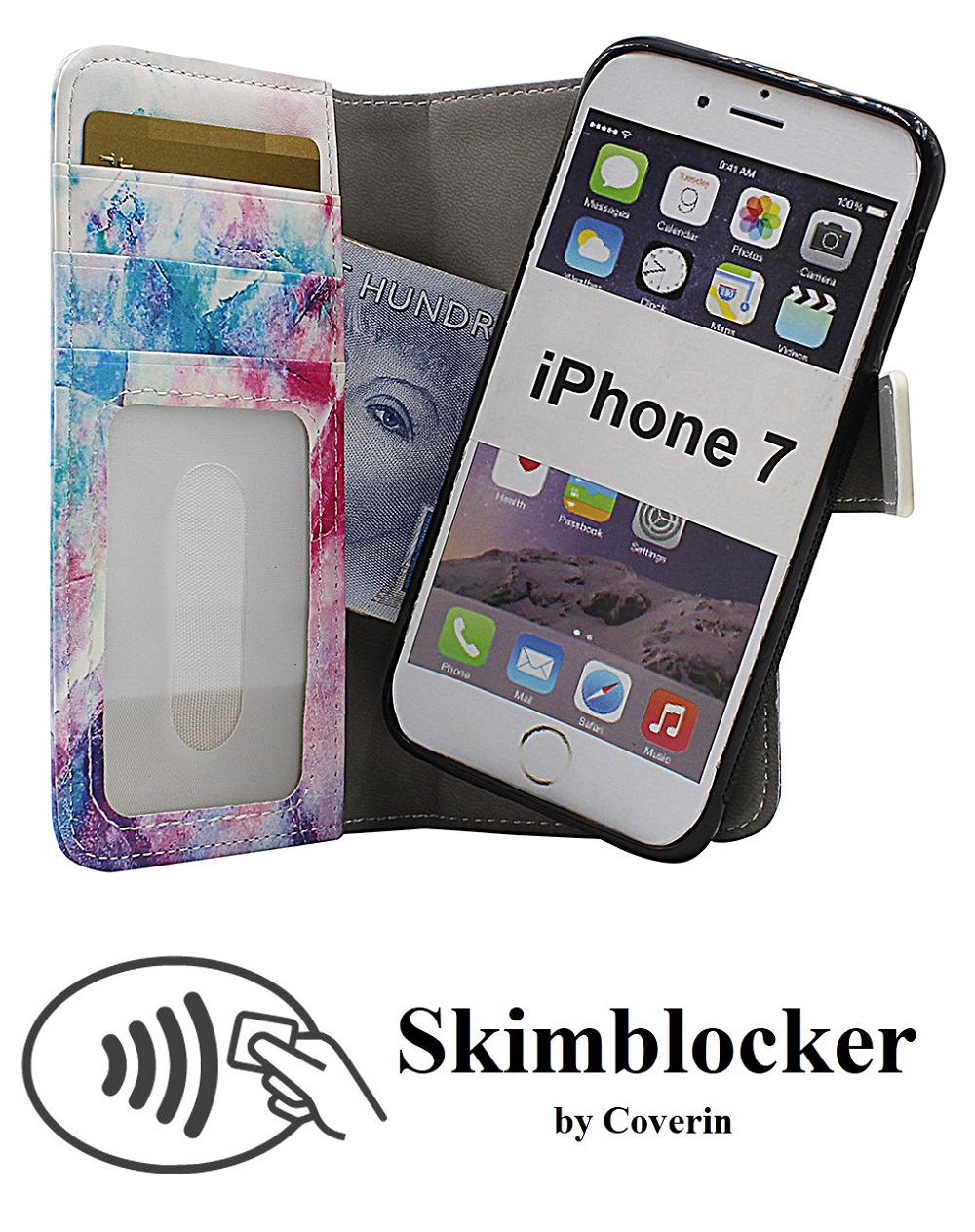 CoverInSkimblocker Magnet Designwallet iPhone 7
