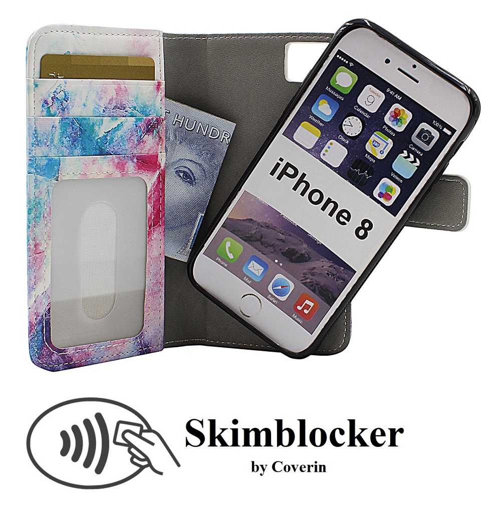 CoverInSkimblocker Magnet Designwallet iPhone 8