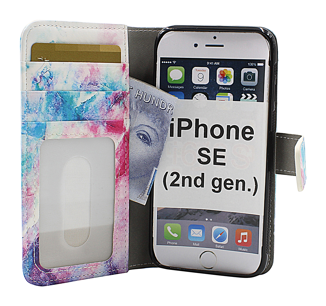 CoverInSkimblocker Magnet Designwallet iPhone SE (2nd Generation)