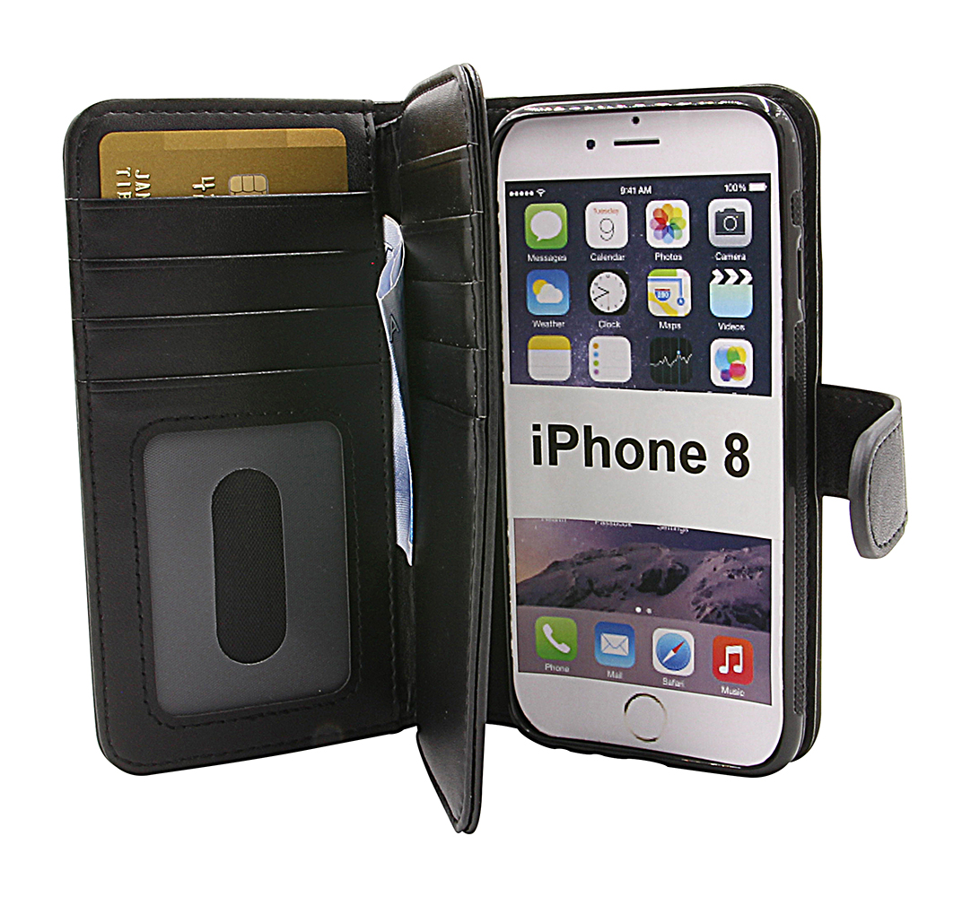 CoverInSkimblocker XL Magnet Fodral iPhone 8