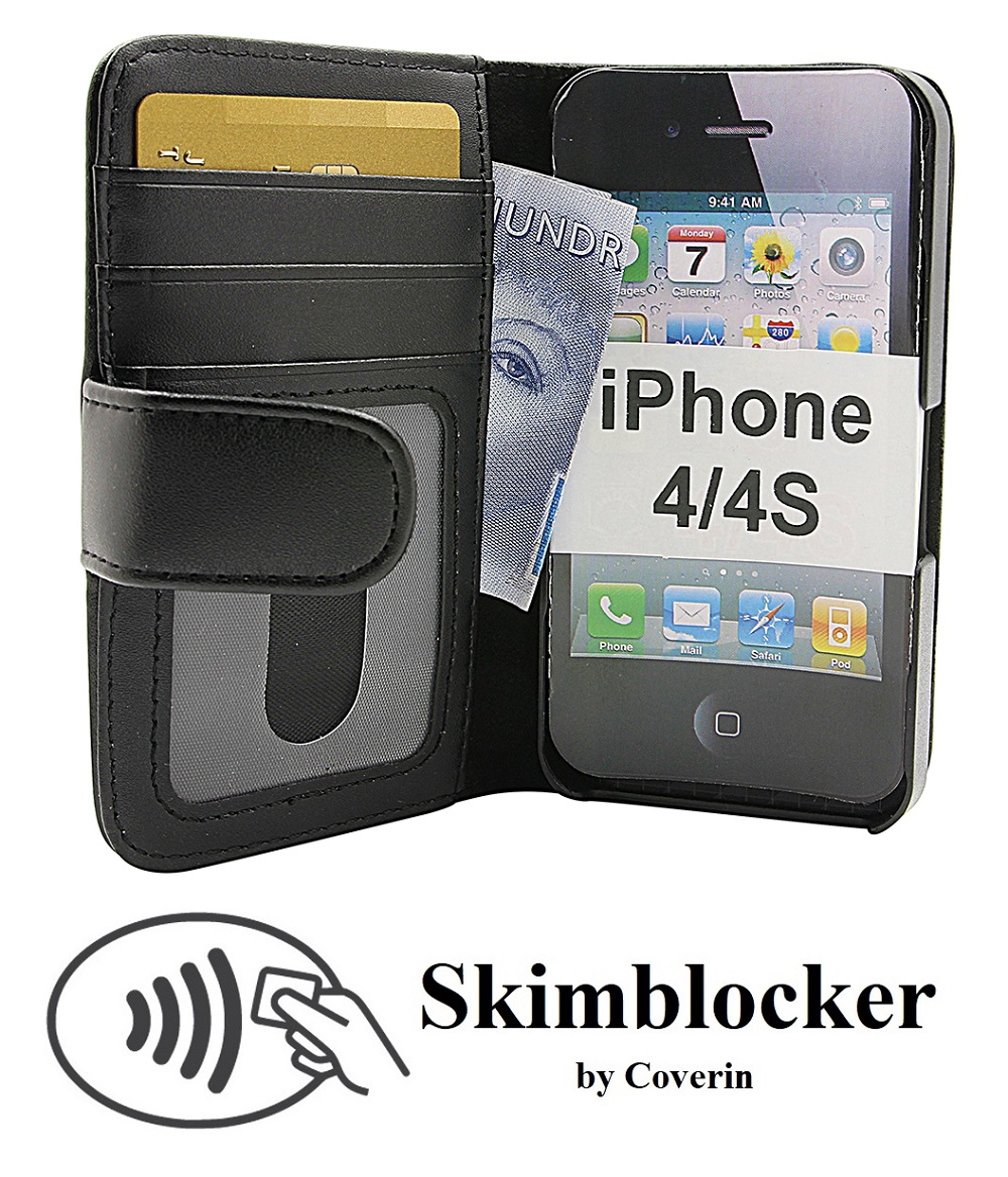 CoverInSkimblocker Plnboksfodral iPhone 4/4S