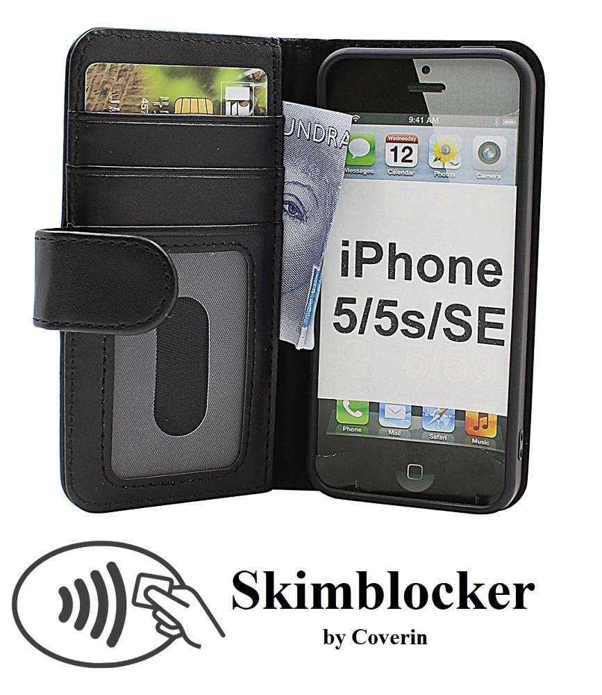 CoverInSkimblocker Plnboksfodral iPhone 5/5s/SE