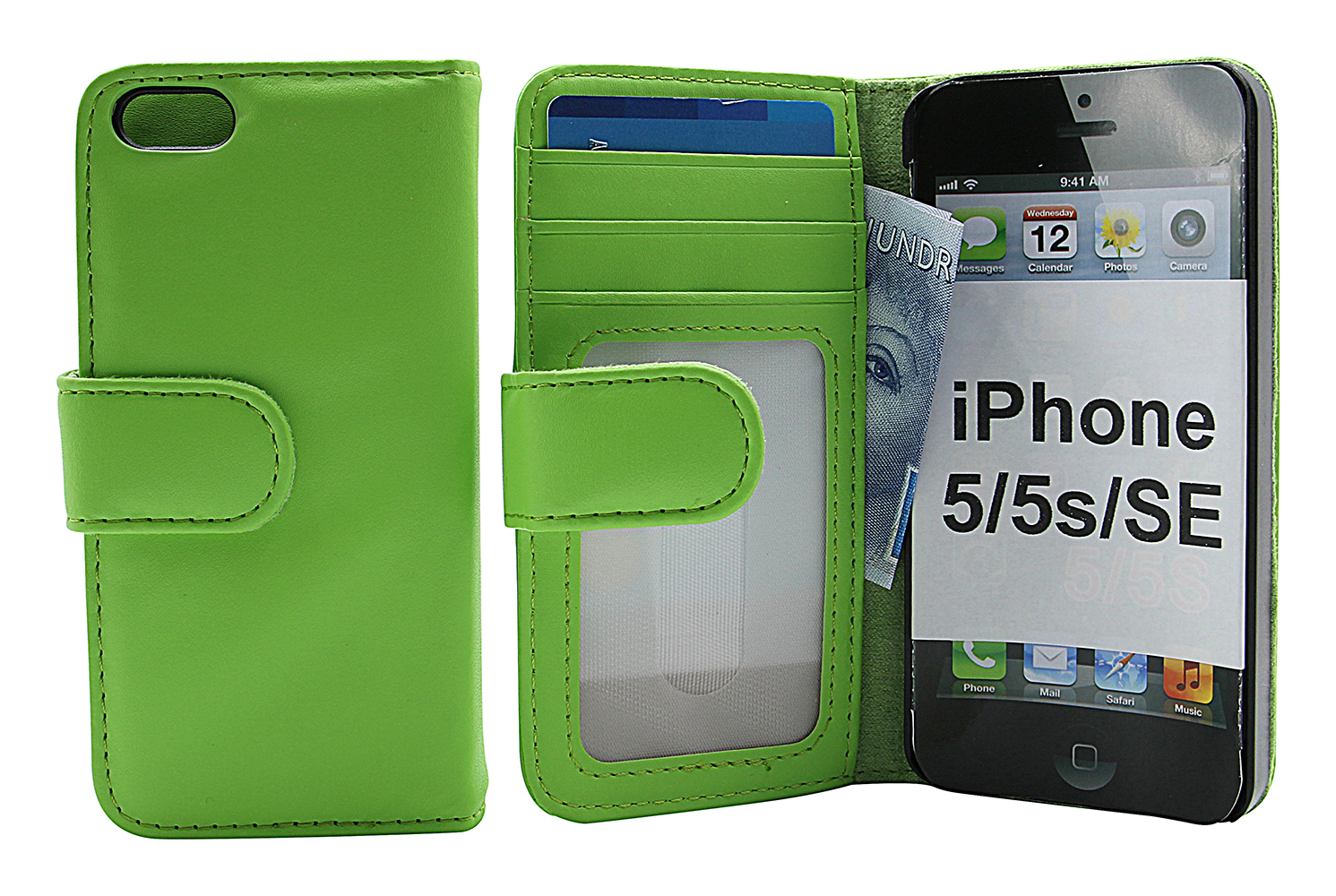 Skimblocker Plånboksfodral iPhone 5/5s/SE