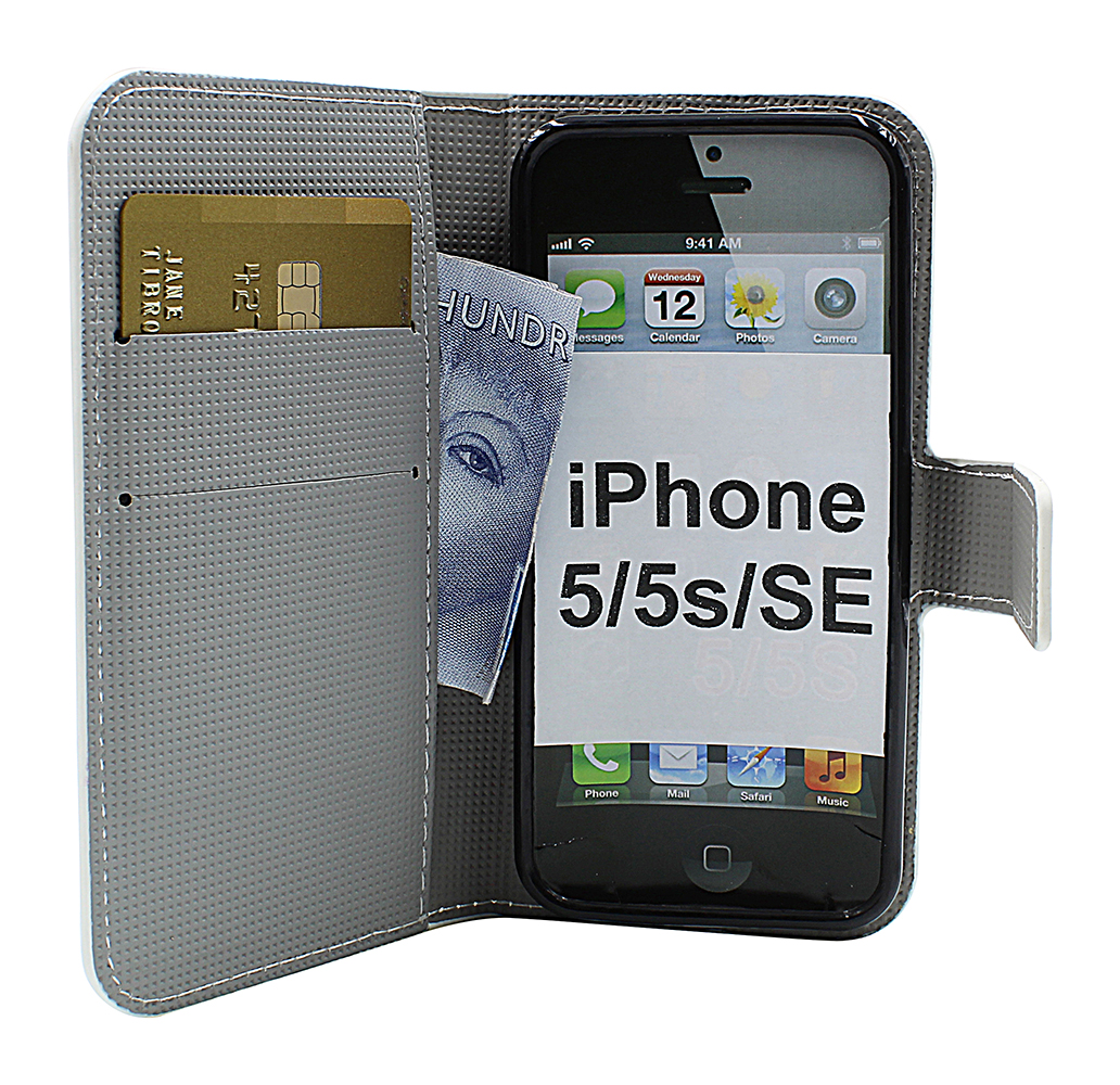 billigamobilskydd.seKreditkortsfodral Design iPhone 5/5s/SE